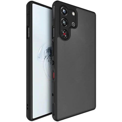 Funda para Teléfono ZTE Nubia Red Magic 10 Pro Serie Imak Ux-9B a Prueba de Golpes con Airbag (Negra)