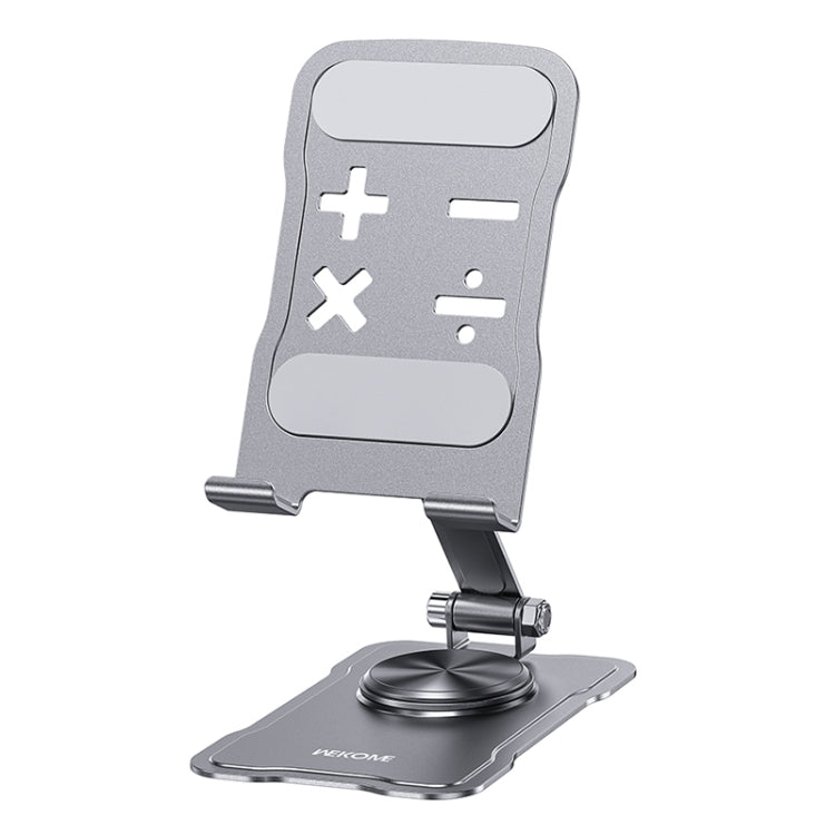 Soporte de Escritorio Giratorio Plegable de Metal Wekome Wa-S104 Life Series (Deslustrado)