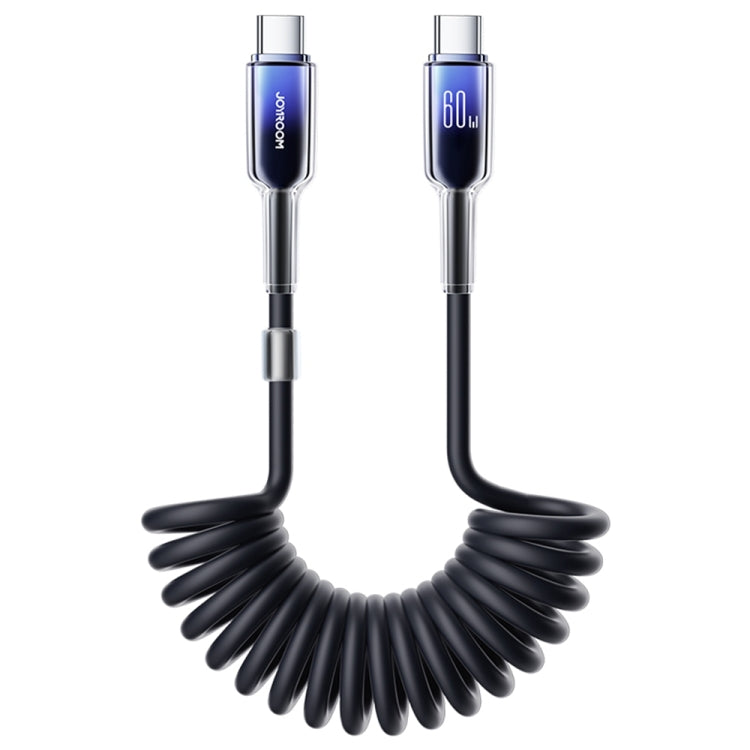 Cable de datos carga rápida Joyroom S-A43 60W USB-C a USB-C 1,5 m (Negro)
