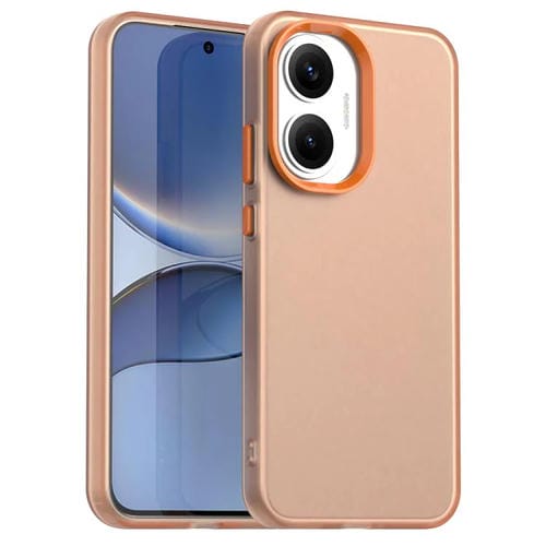 Funda híbrida de TPU a prueba de golpes para Redmi Turbo 4 Pro 5G Candy PC (naranja)