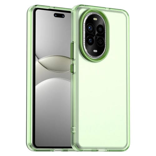 Funda híbrida TPU a prueba de golpes para Huawei Nova 13 Pro Candy PC (Verde)