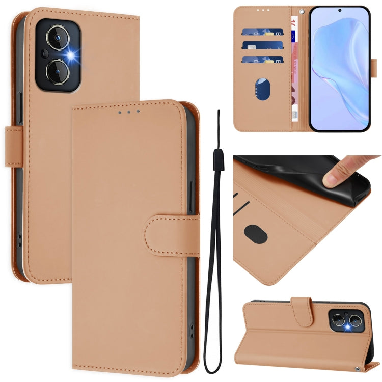 Funda de Piel Sintética con Cordón para OnePlus Nord N20 5G (Desnudo)
