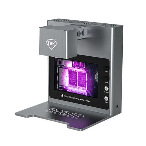 Máquina de Soldadura Termostática Láser Infravermelho Inteligente Tbk 2201P com Câmara HD LCD Incorporada Tomada Britânica