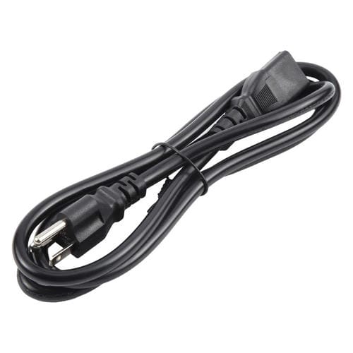 Cable de Alimentación para Ordenador con Enchufe Estadounidense de 3 Pines, 5 Metros (Negro)