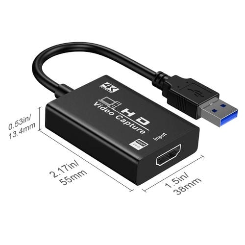 Tarjeta de Captura de Vídeo HDTV USB con Cable