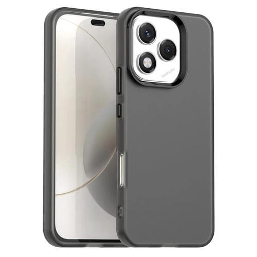 Funda híbrida de TPU y PC a prueba de golpes para Honor 400 Lite (negro)