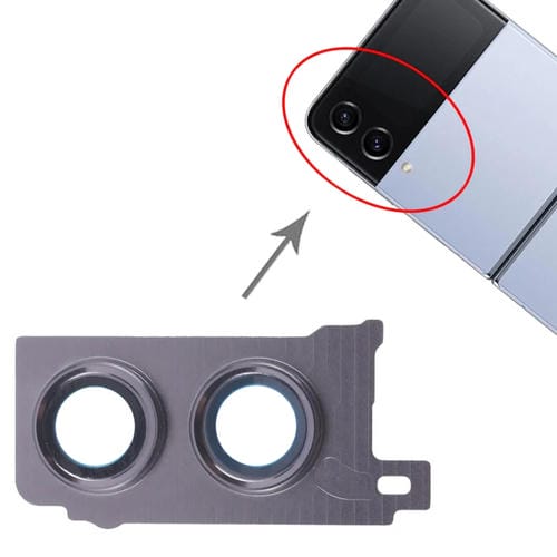 Lens Cover Samsung Galaxy Z Flip4 SM-F721B Rear Camera (10 Pieces) (Black)