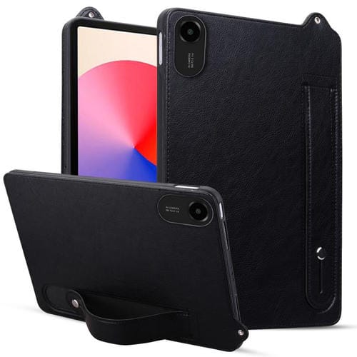 Funda de cuero TPU con correa para Xiaomi Redmi Pad 2 (negro)