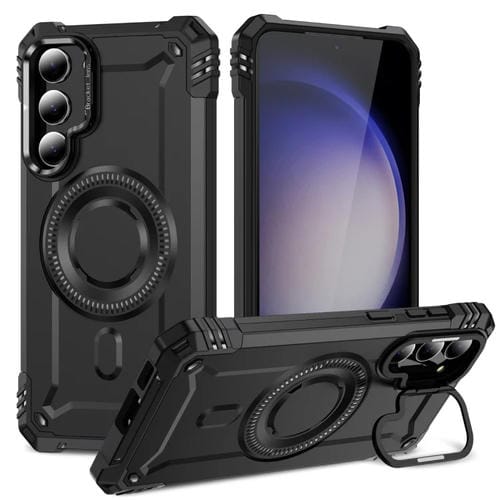 Estuche para Teléfono Samsung Galaxy S23 5G con Soporte para Lente Magsafe (Negro)