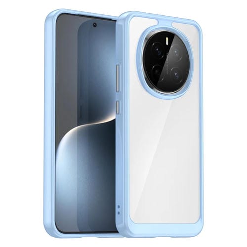 Funda híbrida Acrílico y TPU para Honor Magic7 Serie Colorida (Azul)
