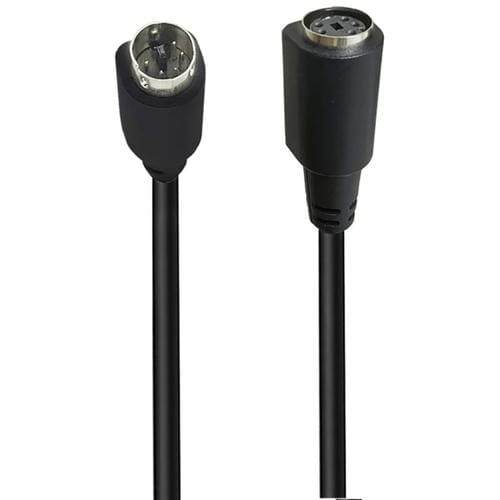 Cable de Audio/Video Mini Din 5 Pines 0,5 m Macho a Hembra Recto