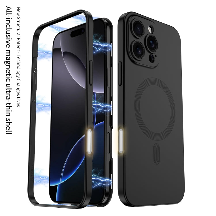 Funda para Teléfono Gkk con Cobertura Total Magsafe para iPhone 16 Pro (Negra)