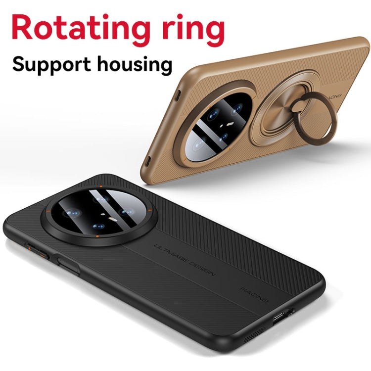 Funda para Teléfono Huawei Mate 60 Pro con Soporte Magsafe y Refrigeración (Negra)