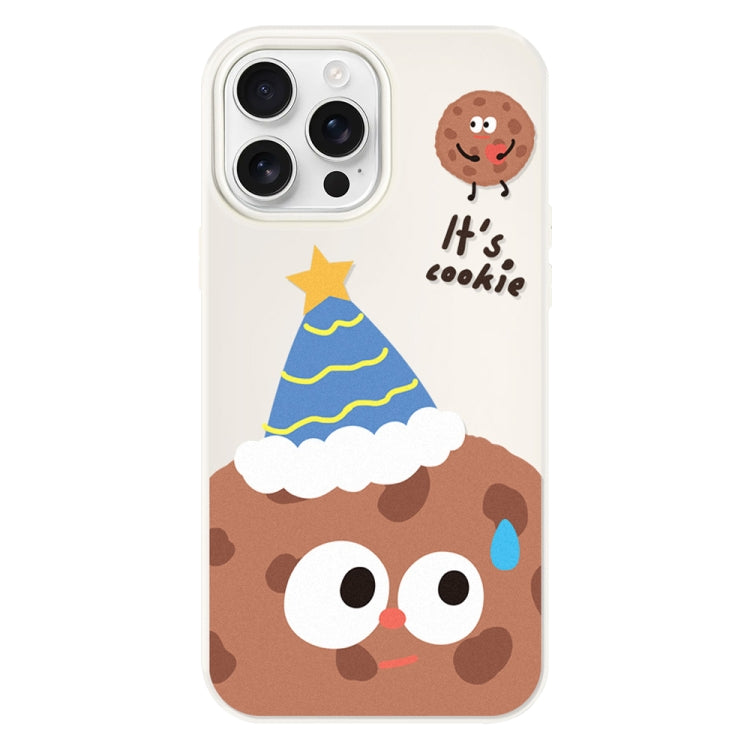 Funda híbrida TPU y PC iPhone 16 Pro con Tacto Sedoso y Gelatinoso (Blanco)