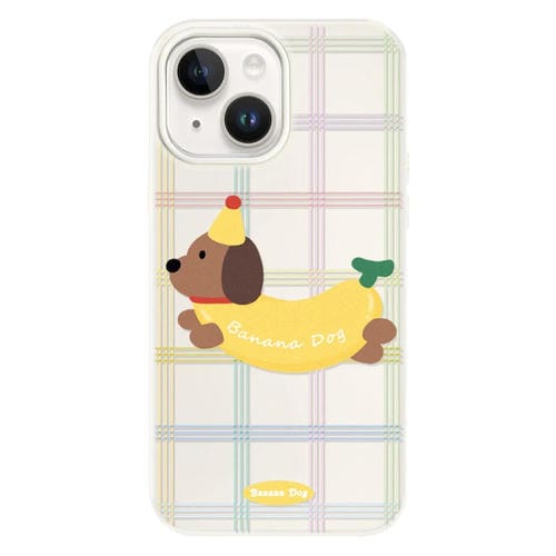 Funda híbrida TPU y PC iPhone 15 Plus protección tacto sedoso (Blanco)