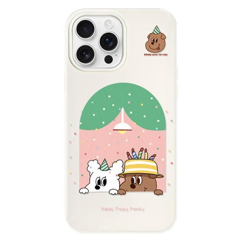 Funda Híbrida TPU Policarbonato para iPhone 16 Pro Max (Beige)