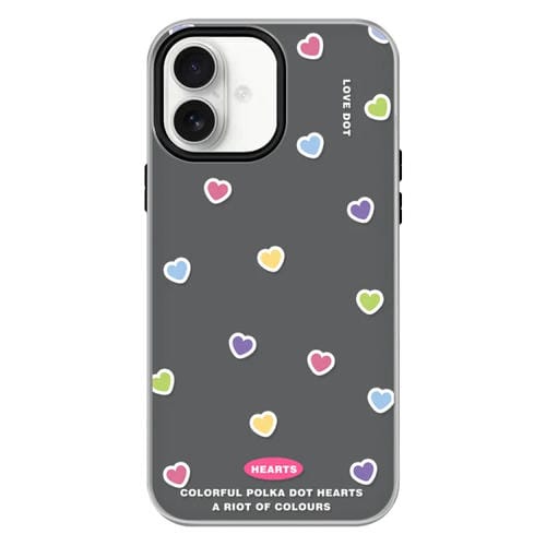 Funda híbrida TPU y PC iPhone 16 Plus protección táctil (Negro)