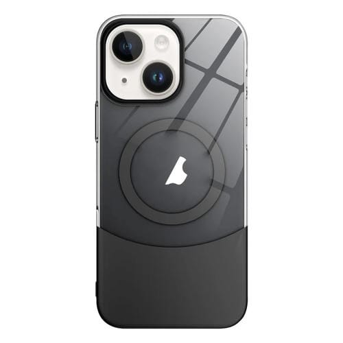 Funda para iPhone 15 Transparente con Protección de Color en Contraste y Magsafe (Negro)