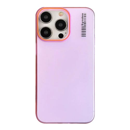 Funda para Teléfono PC Translúcida Tacto Piel Arena Suave iPhone 14 Pro (Rosa)