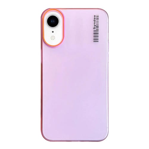 Funda para TelĂ©fono PC TranslĂșcida Tacto Piel Arena Suave iPhone Xr (Rosa)