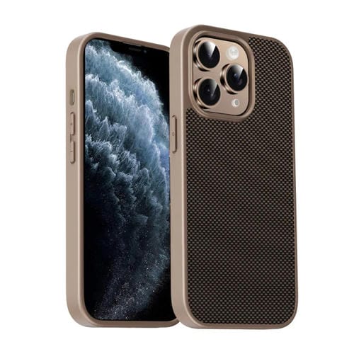 Funda para Teléfono TPU + PC Serie Pita iPhone 11 Pro Max (Dorada)