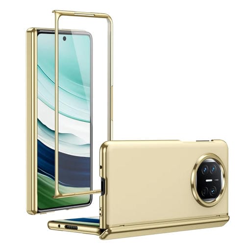 Estuche para Teléfono Huawei Mate X5 con Revestimiento al Vacío Esmerilado Anticongelante (Dorado)