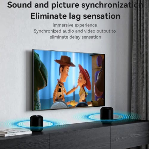 Cable de Extensión HDMI Yesido HM16 4K 30Hz 1,8 Metros (Negro)