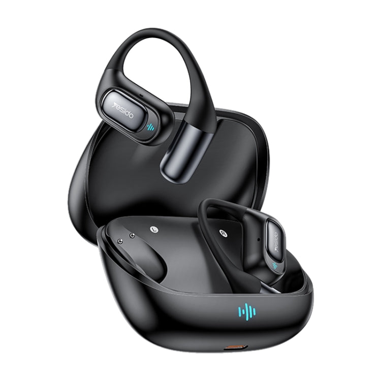 Auricular Bluetooth Yesido Ysp23 Reducción De Ruido Dual Anc Enc Oído Abierto (Negro)