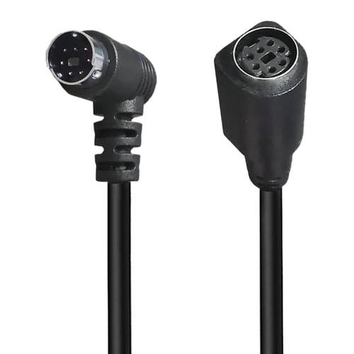 Cable de Audio y Video Mini Din 7 Pines, 3 Metros, Codo Macho a Hembra