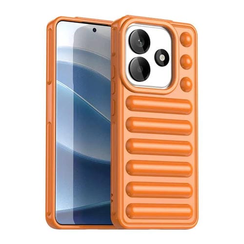 Funda para Teléfono Imd de Color Caramelo de la Serie Capsule para Redmi Note 14 5G (Naranja)
