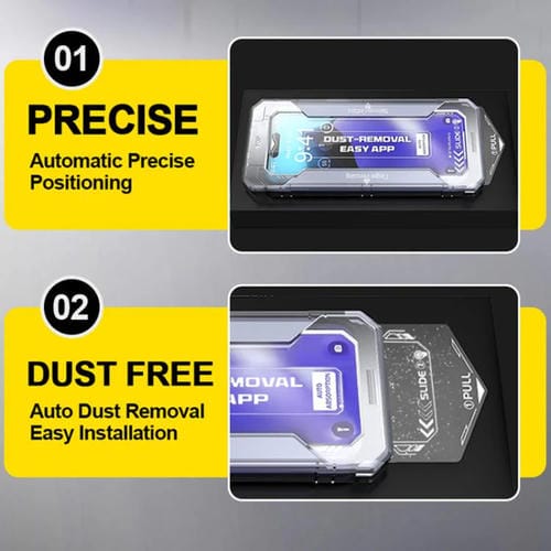 Película de Vidrio Templado HD para iPhone 11/Xr Fácil Instalación