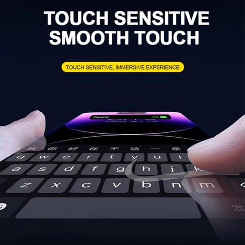 Película de Vidrio Templado HD para iPhone 14 Plus y 13 Pro Max Fácil Instalación