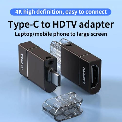 Adaptador 4K Tipo C a HDMI 2.0 (Deslustrado)