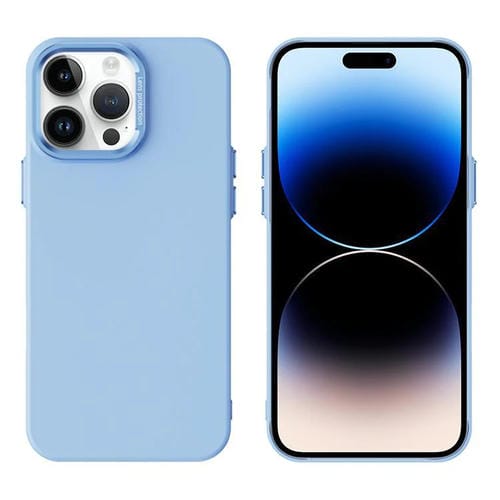 Funda Magnética para Teléfono Magsafe con Flocado para PC para iPhone 14 Pro Max (Azul)