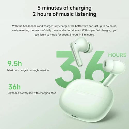 Auriculares inalámbricos Xiaomi Redmi Buds 6 Pro Bluetooth con reducción de ruido activa (Negro)