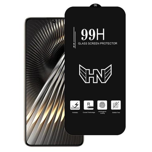 Película de Vidrio Templado de Pantalla Completa con Arco Grande y Aluminio de Alta Calidad para Redmi Turbo 3