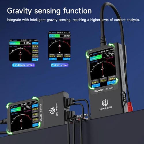 Stromanalysator JCID iBooter Surface-Serie (2013-2024) (Schwarz)