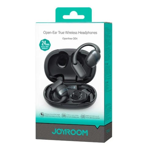 Auriculares Bluetooth Inalámbricos Joyroom Openfree Jr-Oe4 De Oído Abierto (Negro)