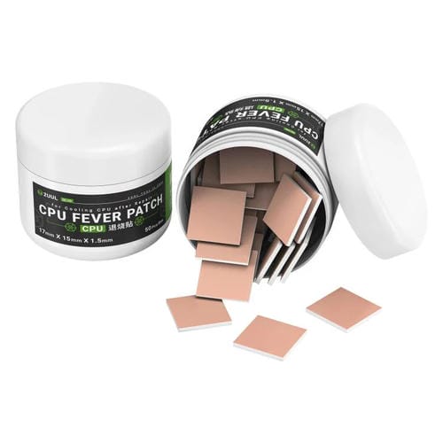 Almohadilla di Silicone Dissipatore di Calore CPU 2Uul SC09 (17x15x1.5mm)