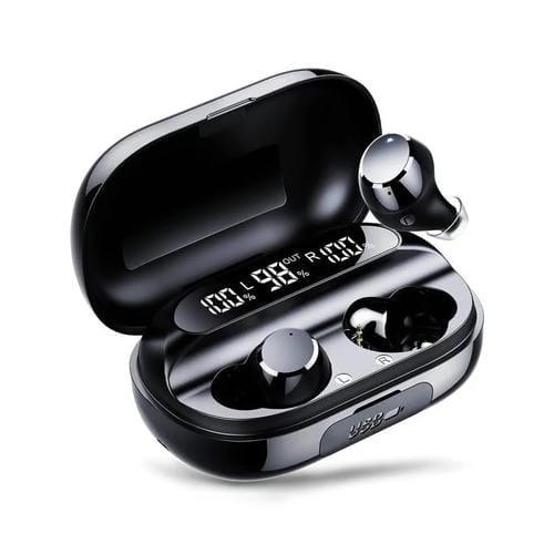 Auriculares Inalámbricos Bluetooth S20 Reducción De Ruido Táctil (Negro)