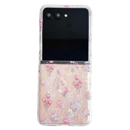 Funda Protectora Motorola Razr 50 Ultra Diseño de Flores Textura Carcasa (Floral)