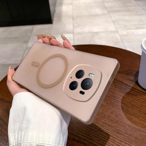 Estuche para Teléfono Honor Magic6 Pro Protección contra Frío y Hielo (Dorado)