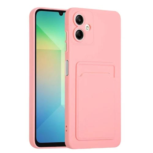 Funda TPU Samsung Galaxy A06 4G/5G Ranura para Tarjeta (Rosa)