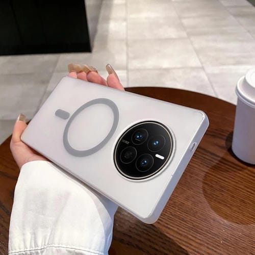 Funda para Teléfono Huawei Mate 50 Ice Fog Magsafe para PC (Gris Titanio)