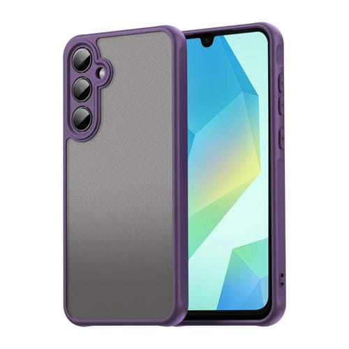 Funda híbrida TPU y PC Fan Dun Series para Samsung Galaxy A16 5G (Morada)