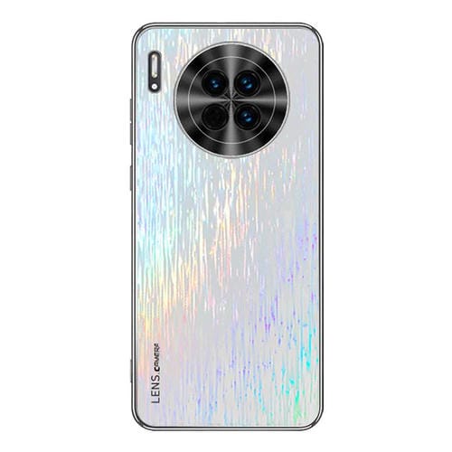 Funda Acrílica a Prueba de Golpes para Huawei Mate 30 (Blanca)