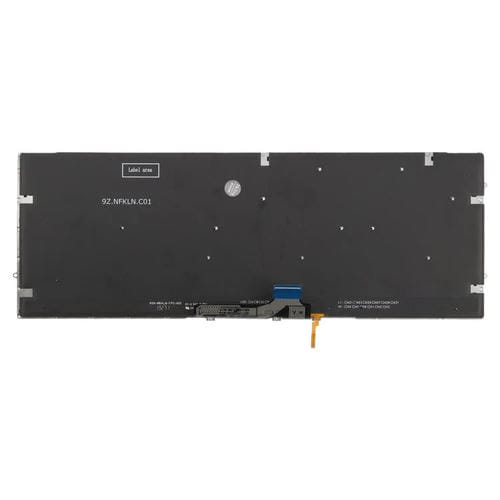 Clavier rétroéclairé Asus Ux431 X431 V431 K431 S431 X431Fac Ux431U Ux431F U4500F (Argenté)