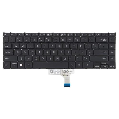 Teclado Retroiluminado Asus Zenbook UX363E UX363EA UX363J UX363JA X371EA UX371 UX371E UX371EA UXF3000 UXF3000E (Negro) (Versión USA)