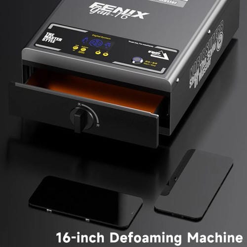 Machine de suppression de bulles mécanique Gan-16 Fenix 16 pouces Prise UE