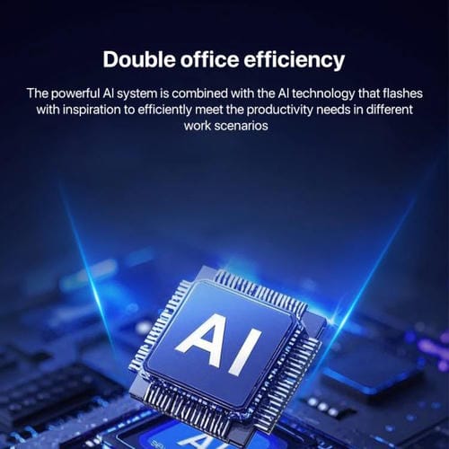 Adaptador concentrador USB-C YCE V295 5 en 1 con IA (Azul)